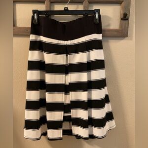 Black and white skirt